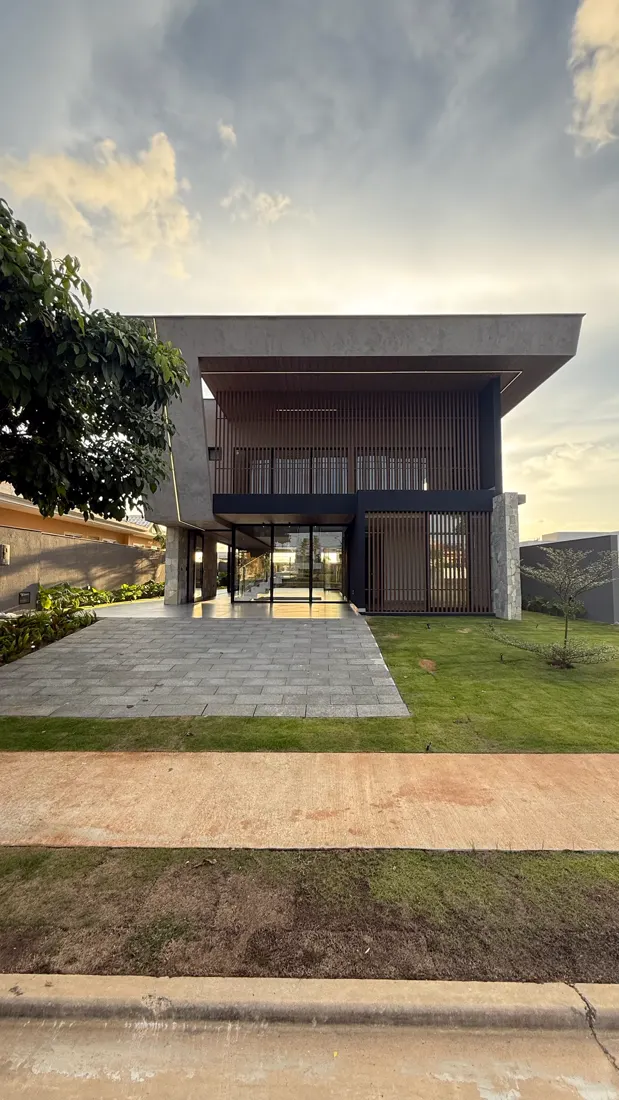 Casa de arquitetura contemporânea