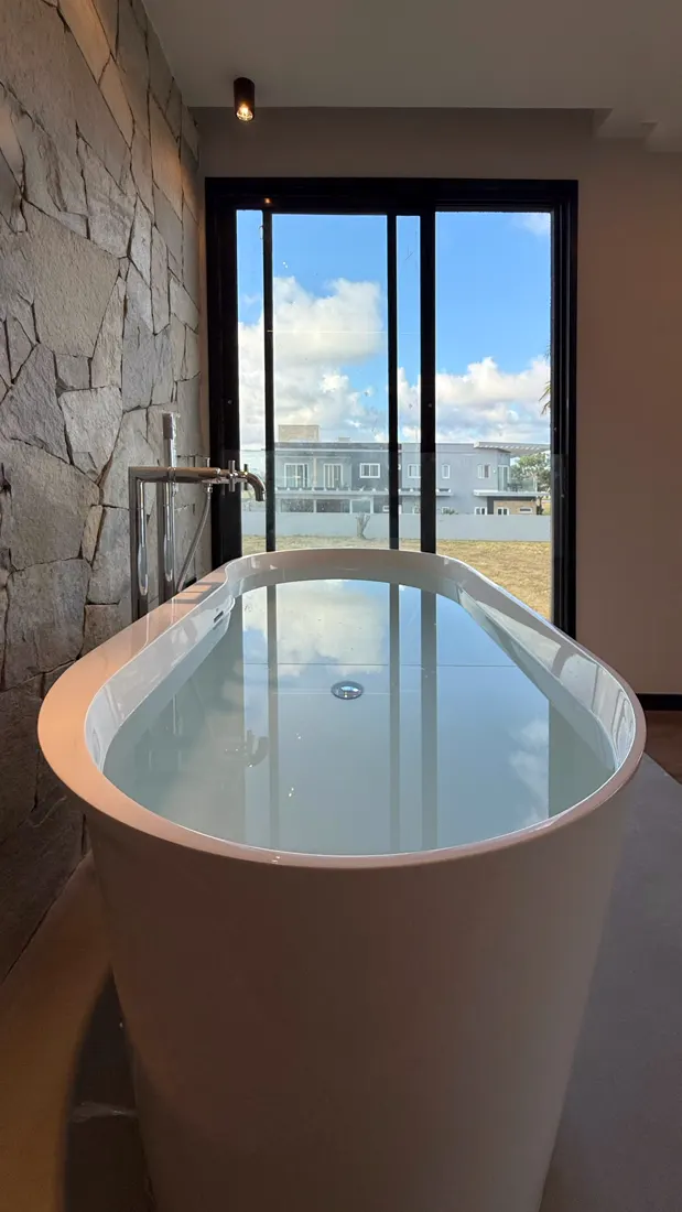 Suíte com vista e iluminação